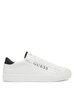 Guess Sneakersy FMFTOD ELE12 Biały ze sklepu MODIVO w kategorii Buty sportowe męskie - zdjęcie 182749020