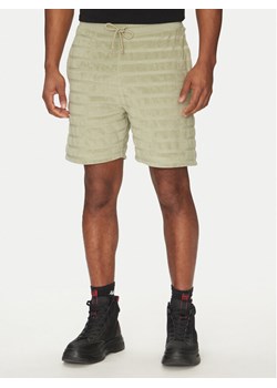 HUGO Szorty sportowe Dutowel 50535289 Zielony Relaxed Fit ze sklepu MODIVO w kategorii Spodenki męskie - zdjęcie 182749064