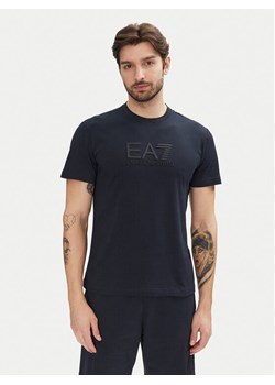 EA7 Emporio Armani T-Shirt 7M000224 AF10375 UB102 Granatowy Regular Fit ze sklepu MODIVO w kategorii T-shirty męskie - zdjęcie 182749090