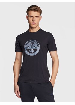 Napapijri T-Shirt S-Bollo NP0A4H9K Granatowy Regular Fit ze sklepu MODIVO w kategorii T-shirty męskie - zdjęcie 182749102