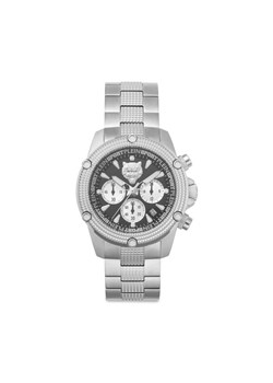Plein Sport Zegarek Hurricane PSDBA0823 Srebrny ze sklepu MODIVO w kategorii Zegarki - zdjęcie 182749250