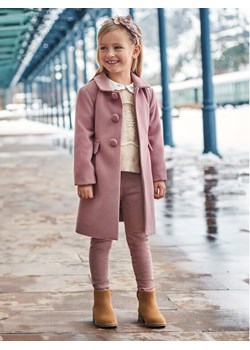 Mayoral Spodnie materiałowe 4546 Różowy Slim Fit ze sklepu MODIVO w kategorii Spodnie dziewczęce - zdjęcie 182749673