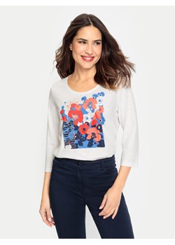 Olsen Bluzka 11104768 Biały Regular Fit ze sklepu MODIVO w kategorii Bluzki damskie - zdjęcie 182749801