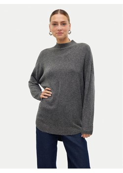 Vero Moda Sweter Plaza 10290784 Szary Loose Fit ze sklepu MODIVO w kategorii Swetry damskie - zdjęcie 182749822