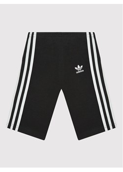 adidas Szorty sportowe adicolor Cycling HD2038 Czarny Slim Fit ze sklepu MODIVO w kategorii Spodenki dziewczęce - zdjęcie 182749831
