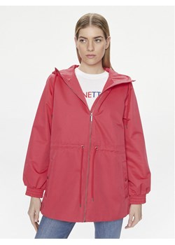 United Colors Of Benetton Kurtka przejściowa 27WZDN054 Różowy Regular Fit ze sklepu MODIVO w kategorii Kurtki damskie - zdjęcie 182749833