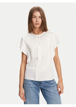 BOSS Bluzka Beliniara 50540635 Biały Regular Fit ze sklepu MODIVO w kategorii Bluzki damskie - zdjęcie 182750030