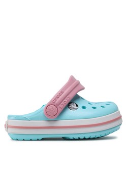 Crocs Klapki Crocband Clog T 207005 Błękitny ze sklepu MODIVO w kategorii Klapki dziecięce - zdjęcie 182750313
