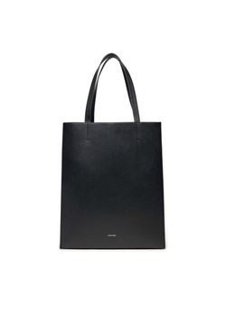 Calvin Klein Torebka Line Lthr Ns Tote 43 LV04F3000G Czarny ze sklepu MODIVO w kategorii Torebki damskie - zdjęcie 182750321