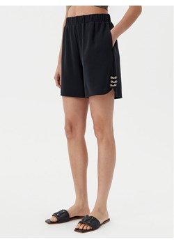 Liu Jo Szorty materiałowe TA5227 J4869 Czarny Relaxed Fit ze sklepu MODIVO w kategorii Szorty - zdjęcie 182750344
