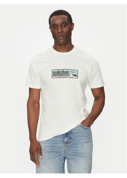 Quiksilver T-Shirt EQYZT08040 Biały Regular Fit ze sklepu MODIVO w kategorii T-shirty męskie - zdjęcie 182750350