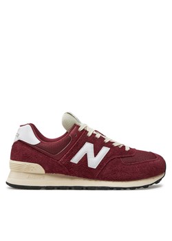 New Balance Sneakersy U574RBK Bordowy ze sklepu MODIVO w kategorii Buty sportowe męskie - zdjęcie 182750441