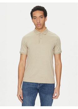 Calvin Klein Polo K10K114135 Szary Regular Fit ze sklepu MODIVO w kategorii T-shirty męskie - zdjęcie 182750450
