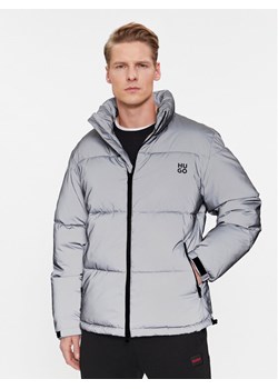 HUGO Kurtka zimowa Biron 2343 50496467 Szary Regular Fit ze sklepu MODIVO w kategorii Kurtki męskie - zdjęcie 182750451
