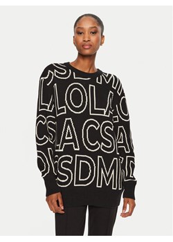 LOLA CASADEMUNT Sweter LF2411011 Czarny Regular Fit ze sklepu MODIVO w kategorii Swetry damskie - zdjęcie 182750511