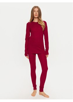 Whistler Komplet bielizny termoaktywnej Cerro W Merino Wool Baselayer Set W233596 Czerwony ze sklepu MODIVO w kategorii Bielizna termoaktywna damska - zdjęcie 182750604