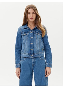 Pepe Jeans Kurtka jeansowa PL402430 Niebieski Slim Fit ze sklepu MODIVO w kategorii Kurtki damskie - zdjęcie 182750700