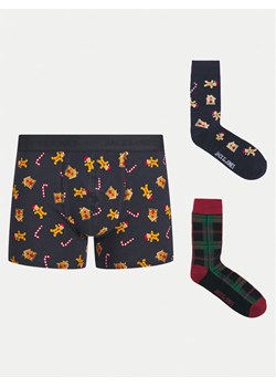 Jack&Jones Komplet bielizny Xmas 12266765 Granatowy ze sklepu MODIVO w kategorii Majtki męskie - zdjęcie 182750713