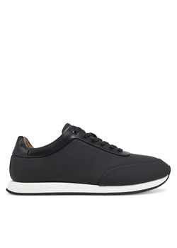 Calvin Klein Sneakersy Low Prof Runn Laceup Rubb Lth HM0HM01707 Czarny ze sklepu MODIVO w kategorii Buty sportowe męskie - zdjęcie 182750771