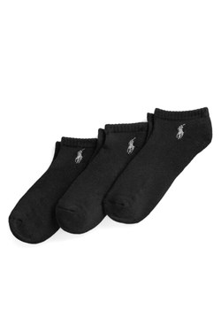 Polo Ralph Lauren Zestaw 3 par niskich skarpet męskich 455972885001 Czarny ze sklepu MODIVO w kategorii Skarpetki męskie - zdjęcie 182750871