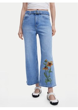 Desigual Jeansy Ohio 25SWDD14 Niebieski Straight Fit ze sklepu MODIVO w kategorii Jeansy damskie - zdjęcie 182750932
