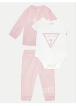 Guess Komplet bluzka i spodnie S5RG06 KAN04 Biały ze sklepu MODIVO w kategorii Komplety niemowlęce - zdjęcie 182750933