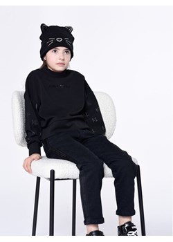 Karl Lagerfeld Kids Jeansy Z14217 D Czarny Mom Fit ze sklepu MODIVO w kategorii Spodnie chłopięce - zdjęcie 182750940