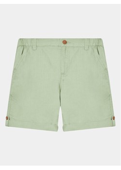 United Colors Of Benetton Szorty materiałowe 4BE7G9012 Zielony Regular Fit ze sklepu MODIVO w kategorii Spodenki niemowlęce - zdjęcie 182750951