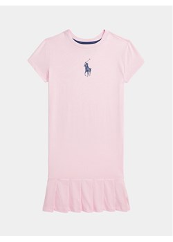 Polo Ralph Lauren Sukienka codzienna 313935092001 Różowy Regular Fit ze sklepu MODIVO w kategorii Sukienki dziewczęce - zdjęcie 182751003
