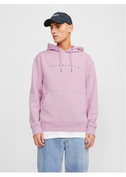Jack&Jones Bluza Star 12233972 Różowy Relaxed Fit ze sklepu MODIVO w kategorii Bluzy męskie - zdjęcie 182751011