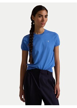 Polo Ralph Lauren Sweter 211891673025 Niebieski Regular Fit ze sklepu MODIVO w kategorii Swetry damskie - zdjęcie 182751123