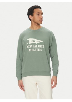 New Balance Bluza MT51929DKJ Zielony Relaxed Fit - id: 0000305305947 - marki New Balance - 182751163 New Balance Bluza MT51929DKJ Zielony Relaxed Fit ze sklepu MODIVO w kategorii Bluzy męskie - zdjęcie 182751163