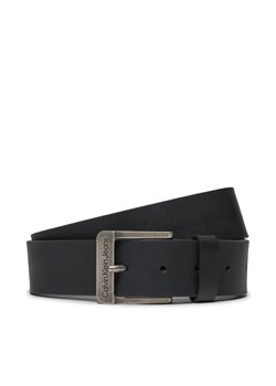 Calvin Klein Jeans Pasek Męski J 4Cm Ckj Belt K50K510065 Czarny ze sklepu MODIVO w kategorii Paski męskie - zdjęcie 182751253