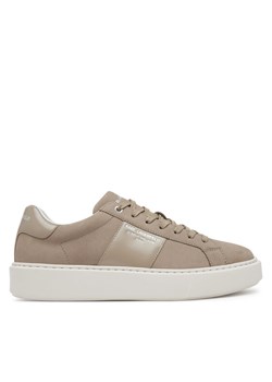 KARL LAGERFELD Sneakersy KL52218 Szary ze sklepu MODIVO w kategorii Buty sportowe męskie - zdjęcie 182751254