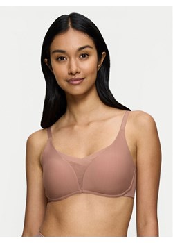 Triumph Biustonosz bezfiszbinowy Shape Smart 10209594 Brązowy ze sklepu MODIVO w kategorii Biustonosze - zdjęcie 182751310