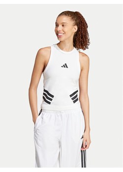 adidas Top Future Icons 3-Stripes JC5419 Biały Slim Fit - id: 0000304730238 - marki adidas - 182751394 adidas Top Future Icons 3-Stripes JC5419 Biały Slim Fit ze sklepu MODIVO w kategorii Bluzki damskie - zdjęcie 182751394