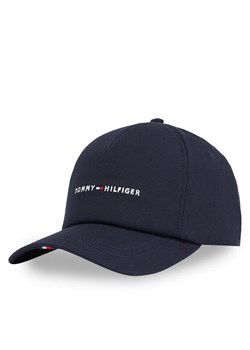 Tommy Hilfiger Czapka z daszkiem Th Foundation Soft 6 Panel Cap AM0AM13162 Granatowy ze sklepu MODIVO w kategorii Czapki z daszkiem męskie - zdjęcie 182751554
