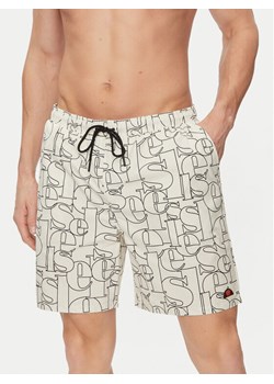Ellesse Szorty kąpielowe Darrall Swim SHV20114 Écru Regular Fit ze sklepu MODIVO w kategorii Kąpielówki - zdjęcie 182751691