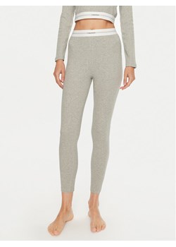 Calvin Klein Underwear Legginsy 000QS7220E Szary Slim Fit ze sklepu MODIVO w kategorii Piżamy damskie - zdjęcie 182751723