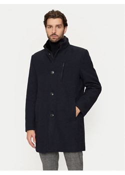 Pierre Cardin Płaszcz przejściowy C4 82600/6101/6315 Granatowy Regular Fit - id: 0000304463921 - marki Pierre Cardin - 182751852 Pierre Cardin Płaszcz przejściowy C4 82600/6101/6315 Granatowy Regular Fit ze sklepu MODIVO w kategorii Płaszcze męskie - zdjęcie 182751852