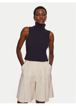 STAUD Golf Callum R24P3141VN Granatowy Slim Fit ze sklepu MODIVO w kategorii Swetry damskie - zdjęcie 182751990
