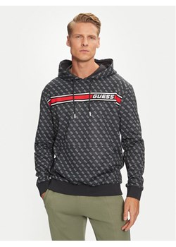 Guess Bluza New Korbin Z4BQ30 FL04Q Czarny Regular Fit ze sklepu MODIVO w kategorii Bluzy męskie - zdjęcie 182752012