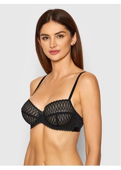 Triumph Biustonosz z fiszbiną Aura Spotlight 10208015 Czarny ze sklepu MODIVO w kategorii Biustonosze - zdjęcie 182752040