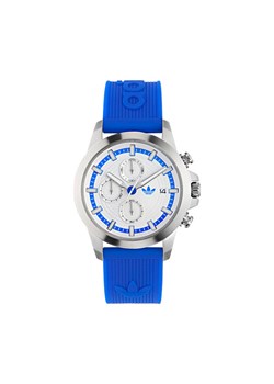 adidas Zegarek Expression Two AOFH24520 Niebieski ze sklepu MODIVO w kategorii Zegarki - zdjęcie 182752060