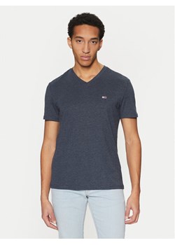Tommy Jeans T-Shirt Jaspe DM0DM20364 Granatowy Slim Fit ze sklepu MODIVO w kategorii T-shirty męskie - zdjęcie 182752114