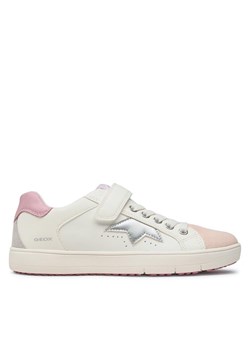 Geox Sneakersy J Silenex Girl J35DWA08554C0674 D Biały ze sklepu MODIVO w kategorii Buty sportowe dziecięce - zdjęcie 182752130