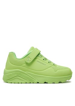 Skechers Sneakersy Uno Lite 310451L/LTGR Zielony ze sklepu MODIVO w kategorii Buty sportowe dziecięce - zdjęcie 182752132