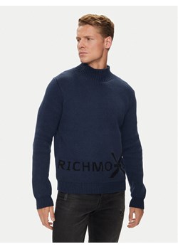 Richmond X Golf Bodo UMA24107LU Granatowy Regular Fit ze sklepu MODIVO w kategorii Swetry męskie - zdjęcie 182752202
