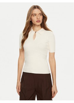 Guess Sweter W5RR10 Z2Y72 Écru Regular Fit ze sklepu MODIVO w kategorii Swetry damskie - zdjęcie 182752411