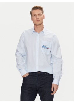 Lacoste Koszula CH4548 Błękitny Relaxed Fit ze sklepu MODIVO w kategorii Koszule męskie - zdjęcie 182752454